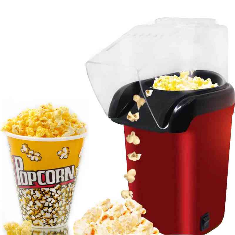 Household Healthy Hot Air Oil-free Popcorn Maker,  Popper For Home Kitchen