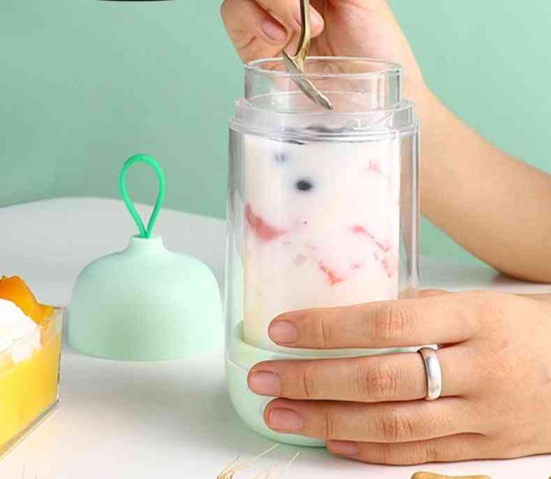 Usb Portable Mini Yogurt Maker Automatic Diy Glass Liner Cup