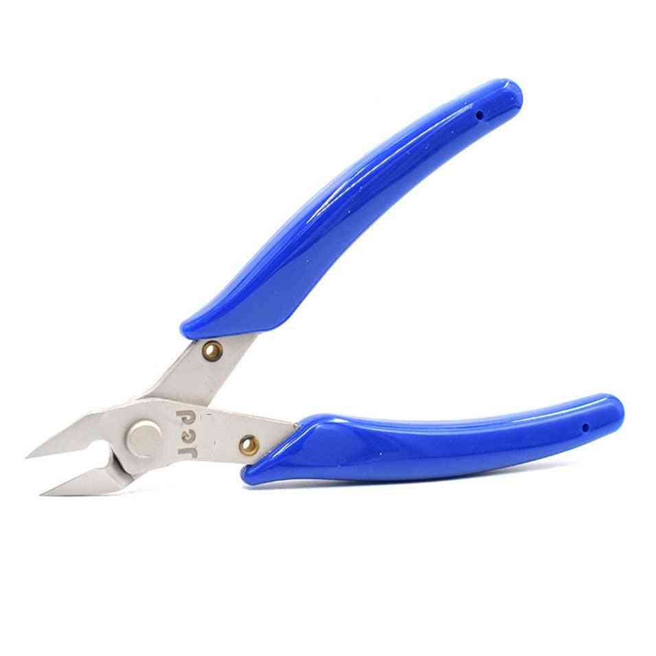 Electronic- Diagonal Pliers Side Cutting, Nippers Wire Cutter, Grinding Tools