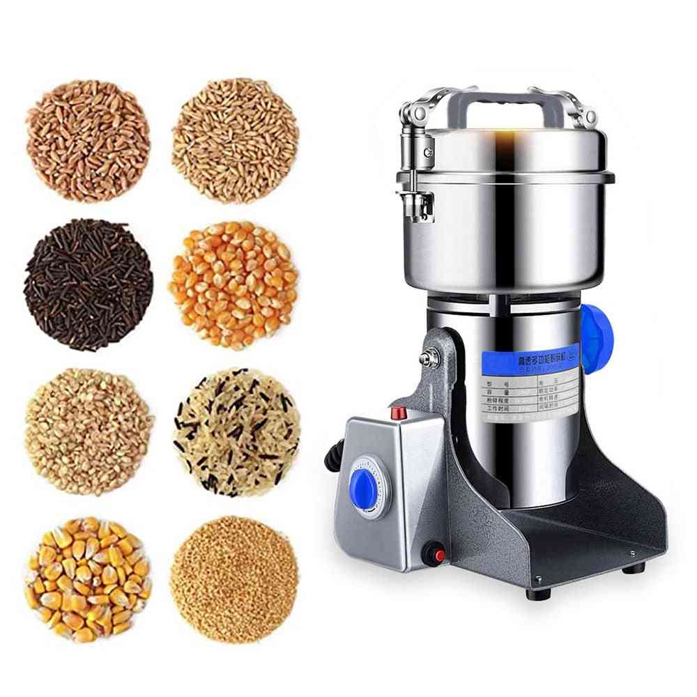 Electric Coffee Grinder, Beans Nuts Spices, Grain Herbal Powder Mixer, Dry Food Crusher