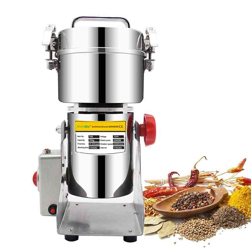 Swing Type Electric Grains, Herbal Powder, Miller Dry Food Grinder Machine, Intelligent Spices Cereals Crusher