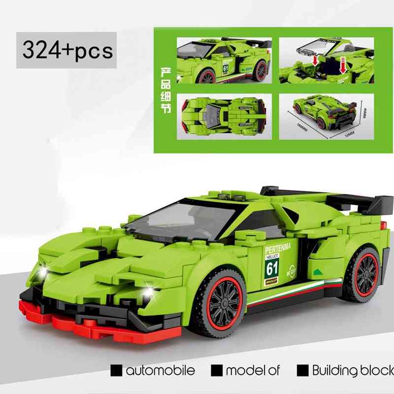 Speed Champions Super Race Car F1 Great Vehicle Racing Model Building Blocks