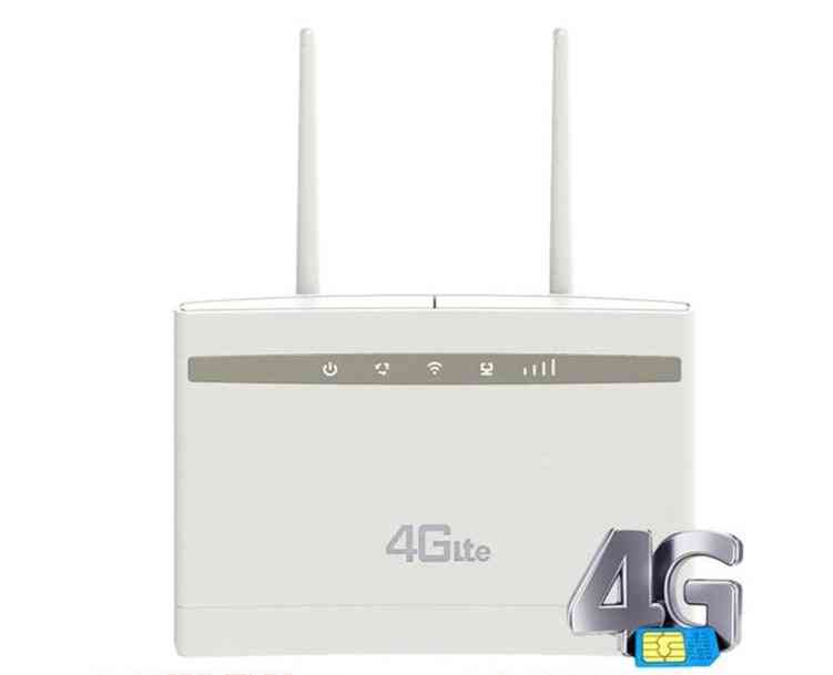 4g router / cpe wifi repeater / modem bredbånd med sim solt