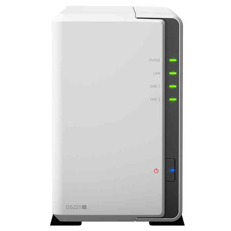 Disk Station Ds220j 2-bay Nas Diskless Nas Server Nfs Network&cloud Storage