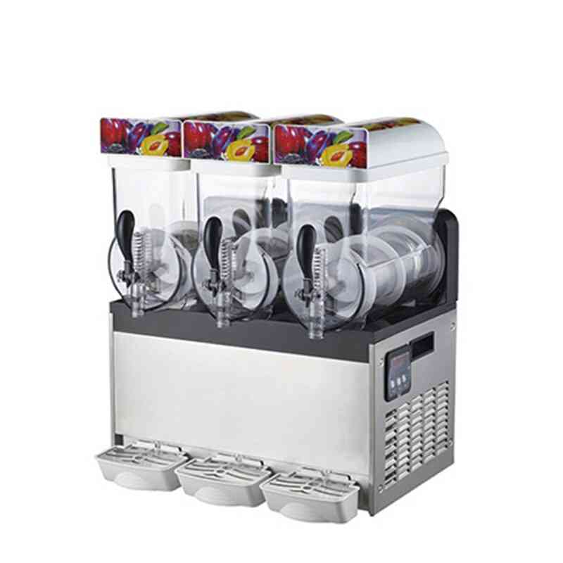 Automatic Two-cylinder Snow Mud Machines, Smoothie Blending, Juice Maker, Commercial Machine