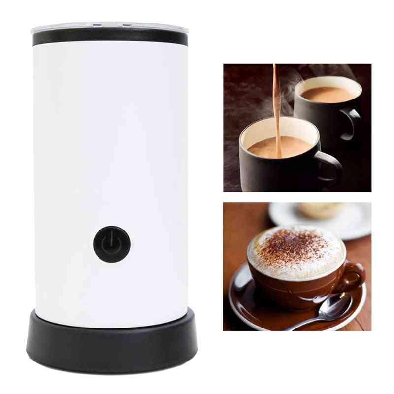 Automatic Milk Frother Coffee Foamer, Container, Soft Foam Cappuccino Maker, Electric Maker