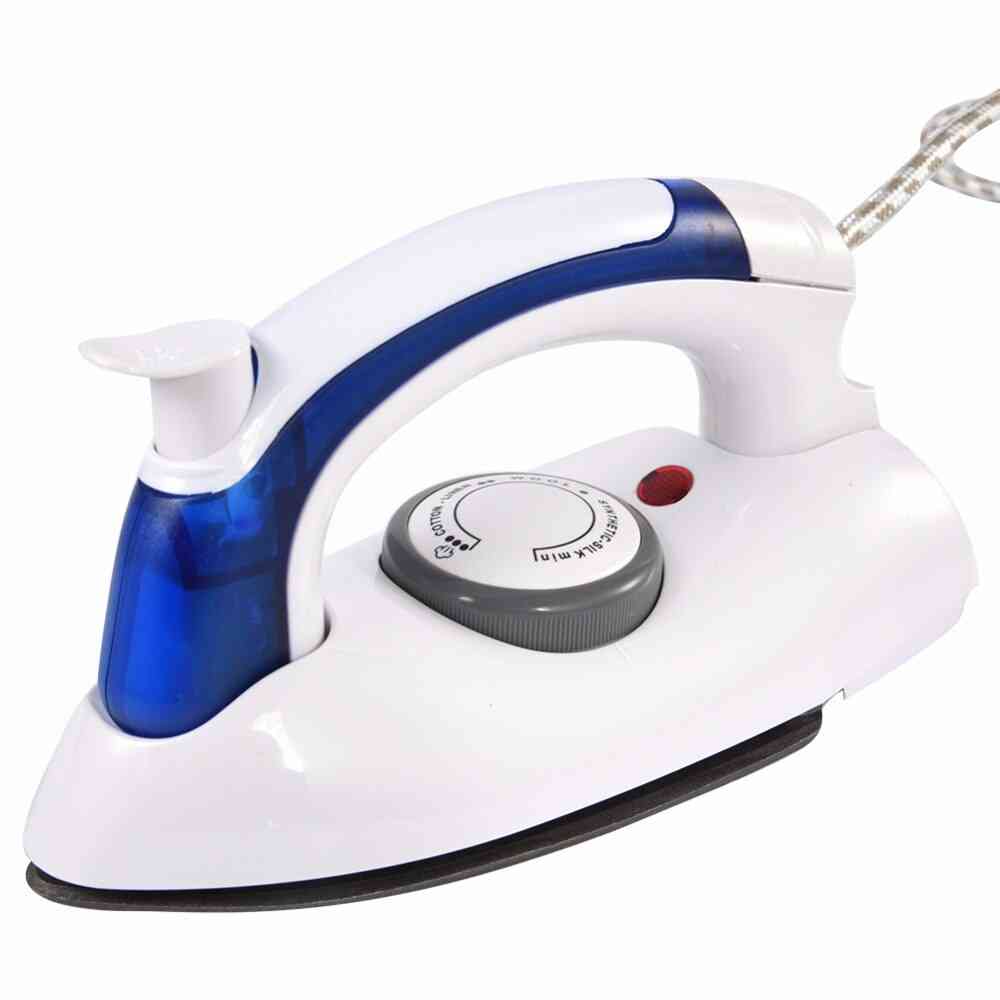 Foldable Handheld Electric Iron Steamer, Travel Temperature Control