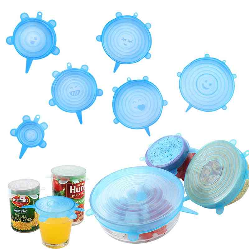Multifunctional Silicone Universal Pot Lids, Expandable Kitchen Accessories