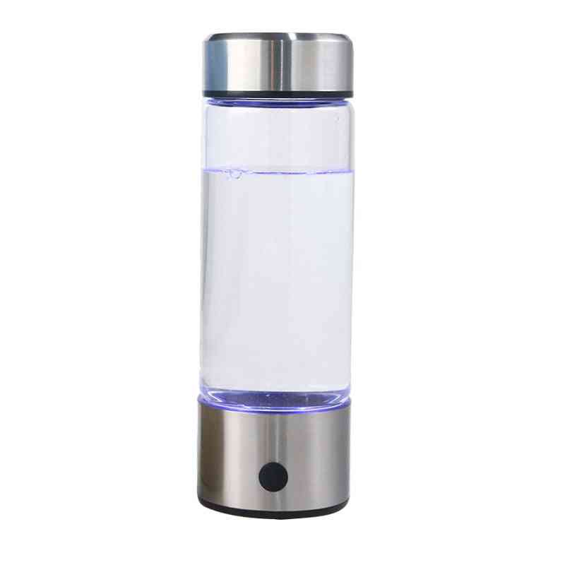 Rechargeable Portable- Hydrogen Alkaline, Generator Water Bottle