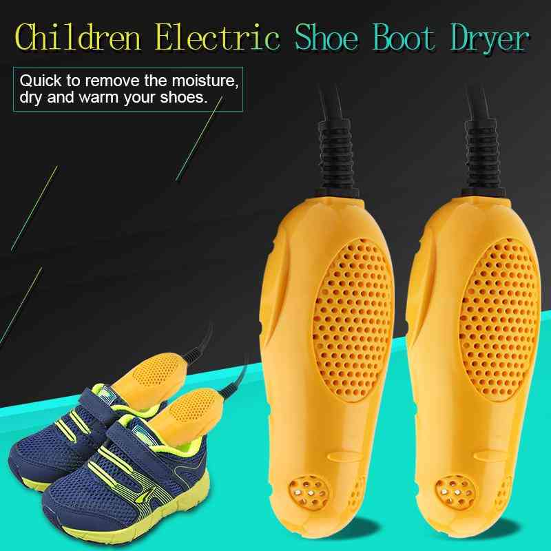 Eu-plug elektrisk sko torktumlare, varmare, deodorantapparat, fotskydd för strumpor för barnstövlar