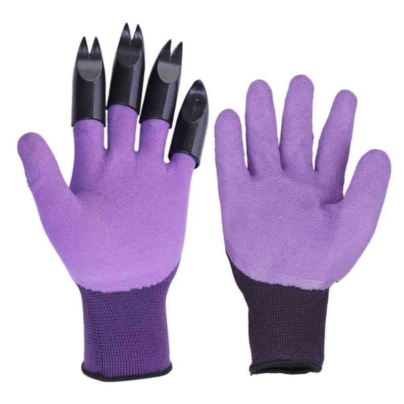 Claw Abs Plastic Rubber Gloves