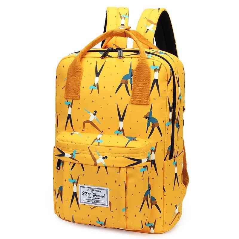 Women Canvas Backpacks Waterproof School Bags