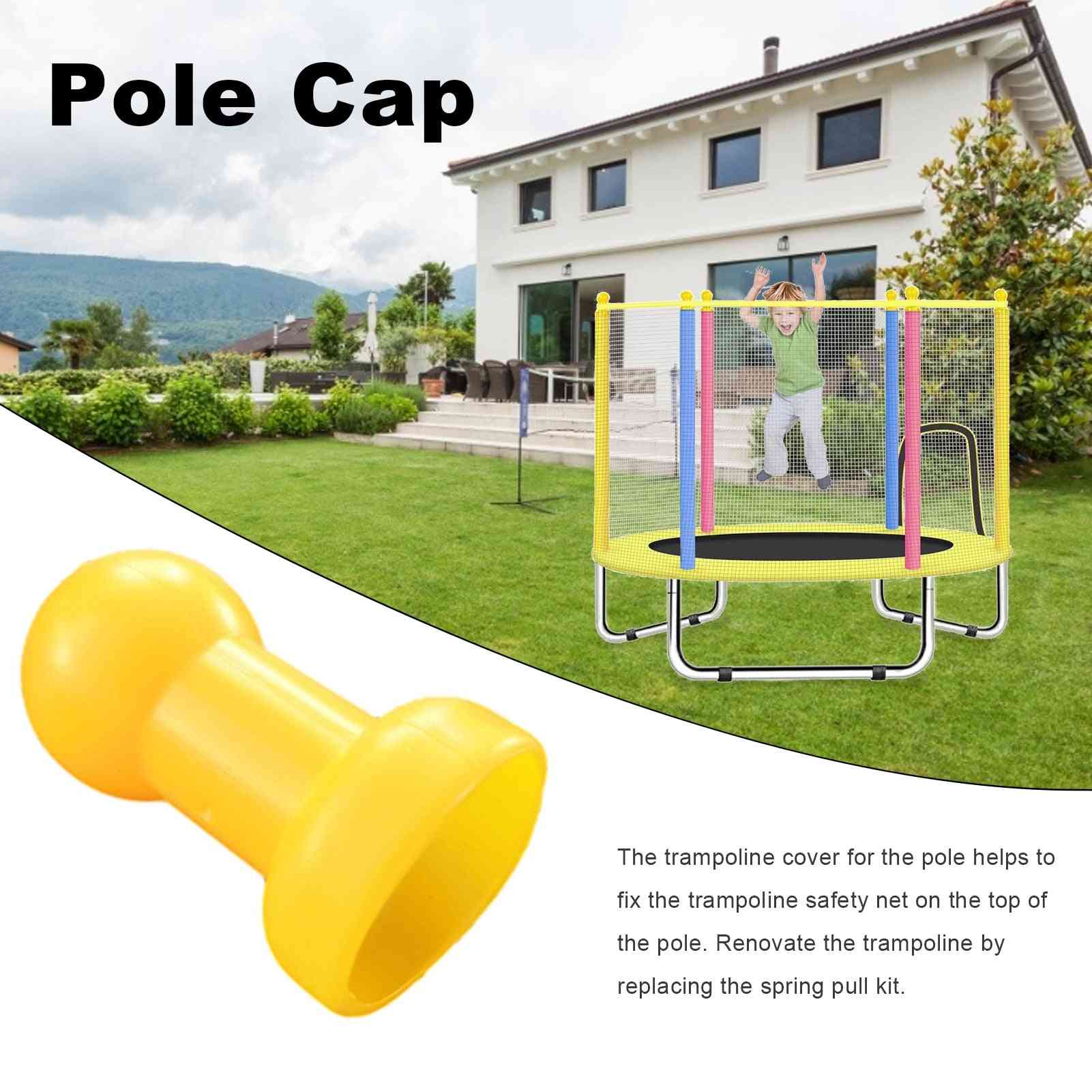 Trampoline Pole Cap, Steel Pipe Top Cover, For Outdoor Sport Accessories