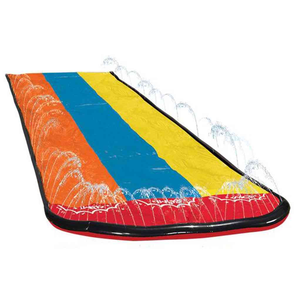 Summer- Water Spray Swimming Pool, Slide Portable, Sprinkler Toy For,