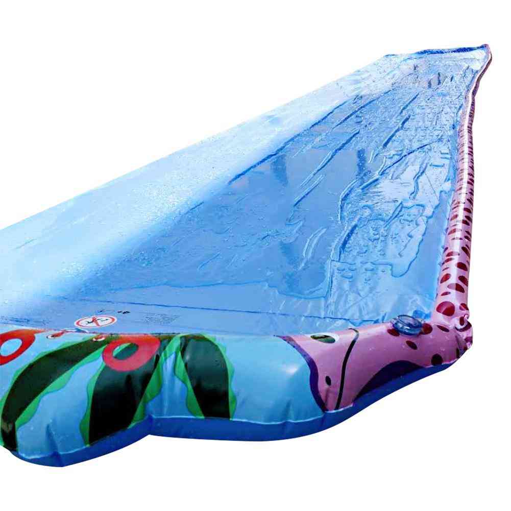 Summer- Double Surf Water Slide, Outdoor Garden, Racing Games Toy