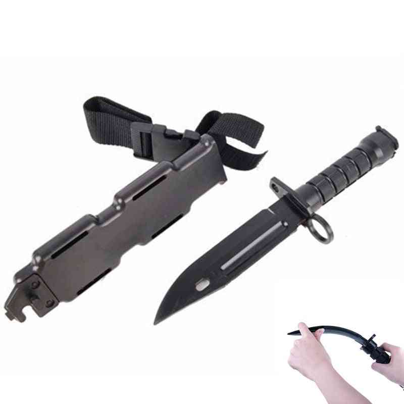 Rubber Knife Military Training, Enthusiasts Cs Cosplay Toy, Sword, First Blood Props, Dagger Model