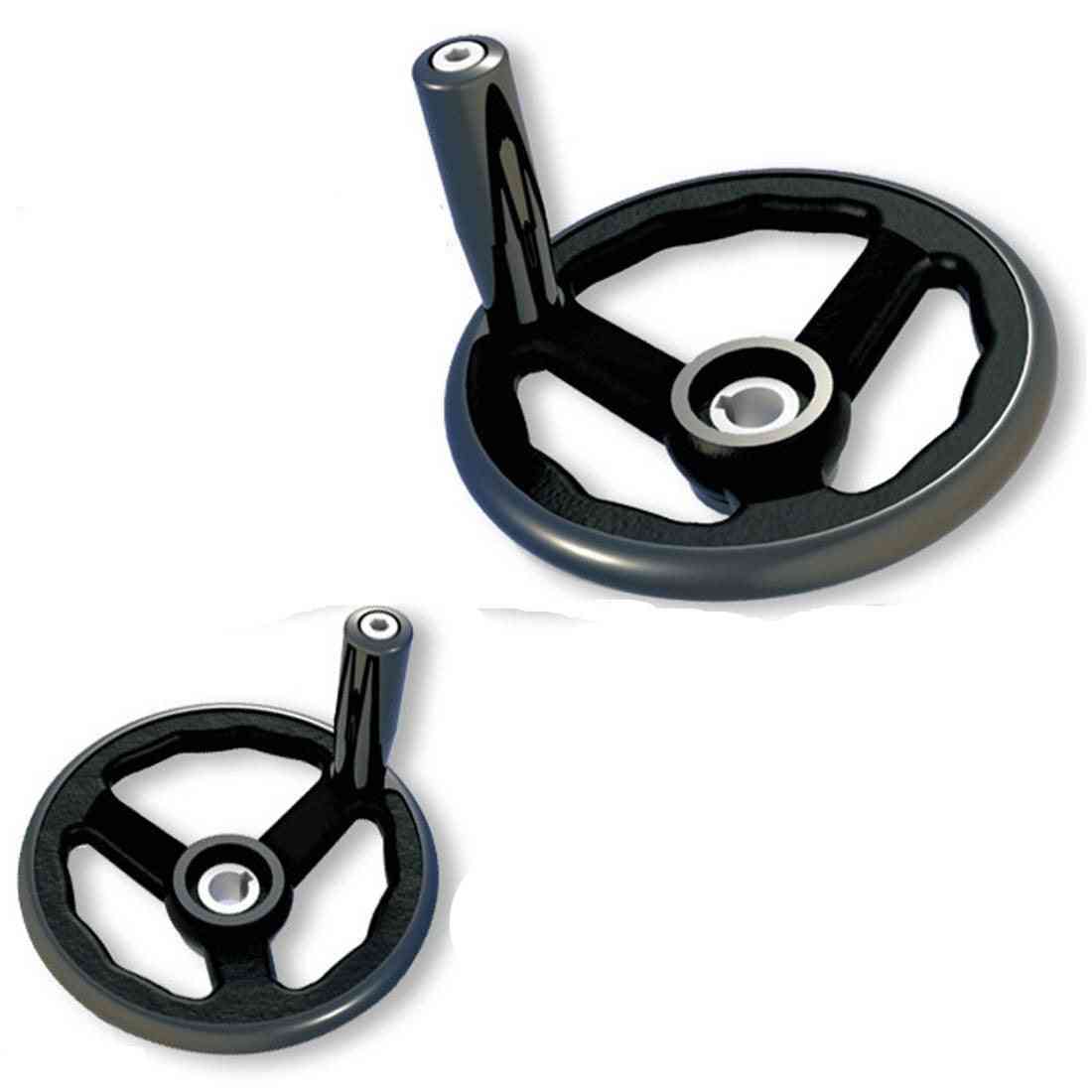 Machine Tool Accessories Nylon Round Rim Hand Wheel