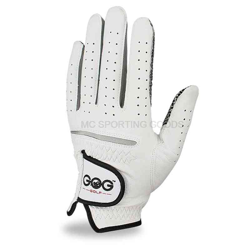 Genuine Leather Golf Gloves For Men's