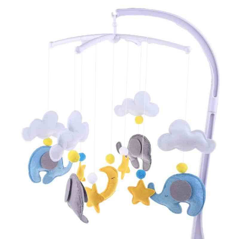 Non-woven Bed Bell, Cloud Star Mobile, Hanging Rattles Stroller For Baby