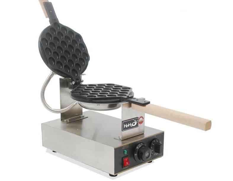 Electric- Non-stick Pan, Egg Bubble Waffle, Iron Maker Machine