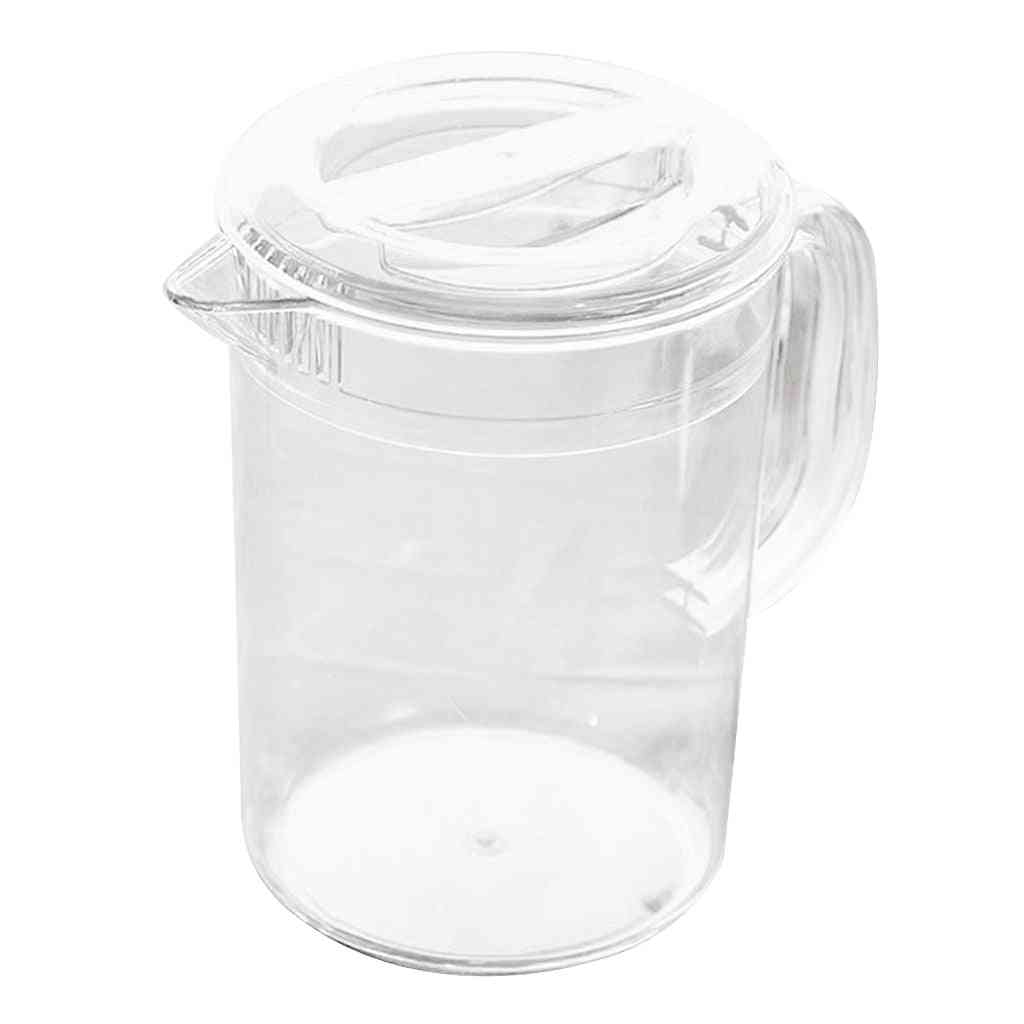 Acrylic Pitcher With Lid For Water Tea Beverage Pots