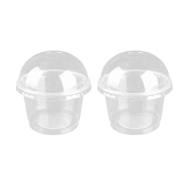 Transparent Disposable Plastic Cups With Lids