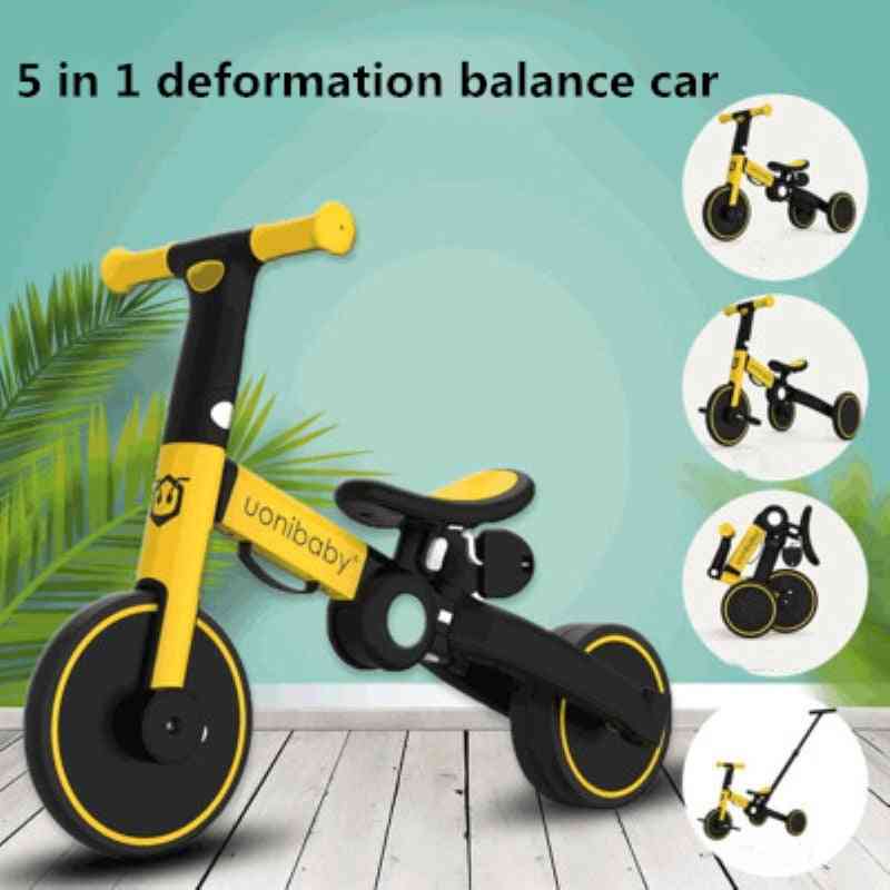 Children Balance Bike Kid Car Bicycle Baby Scooter With Push Handle Birthday For Child 1-6 Years Old
