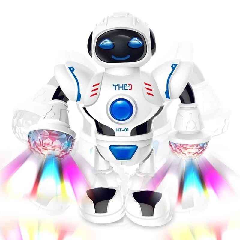 Mini Rc Robot With Lighting Music Dancing Intelligent Early Educational