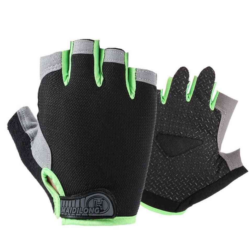 Silicone Palm- Hollow Back Workout, Dumbbell Gym Gloves