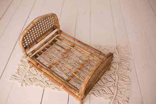 Photography Props, Weaving Baskets Baby Photo Bed