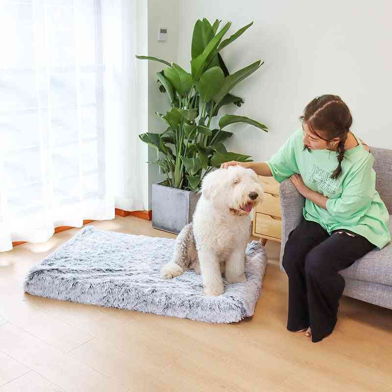 Ultra Plush- Deluxe Orthopedic Foam, Rectangular Pet Cushion, Bed Mats