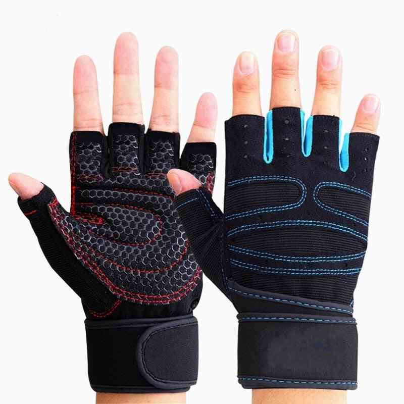Sports Exercise- Weight Lifting, Half-finger Gloves