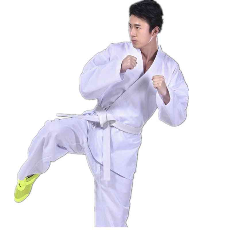 Kids Men White Karate Uniform