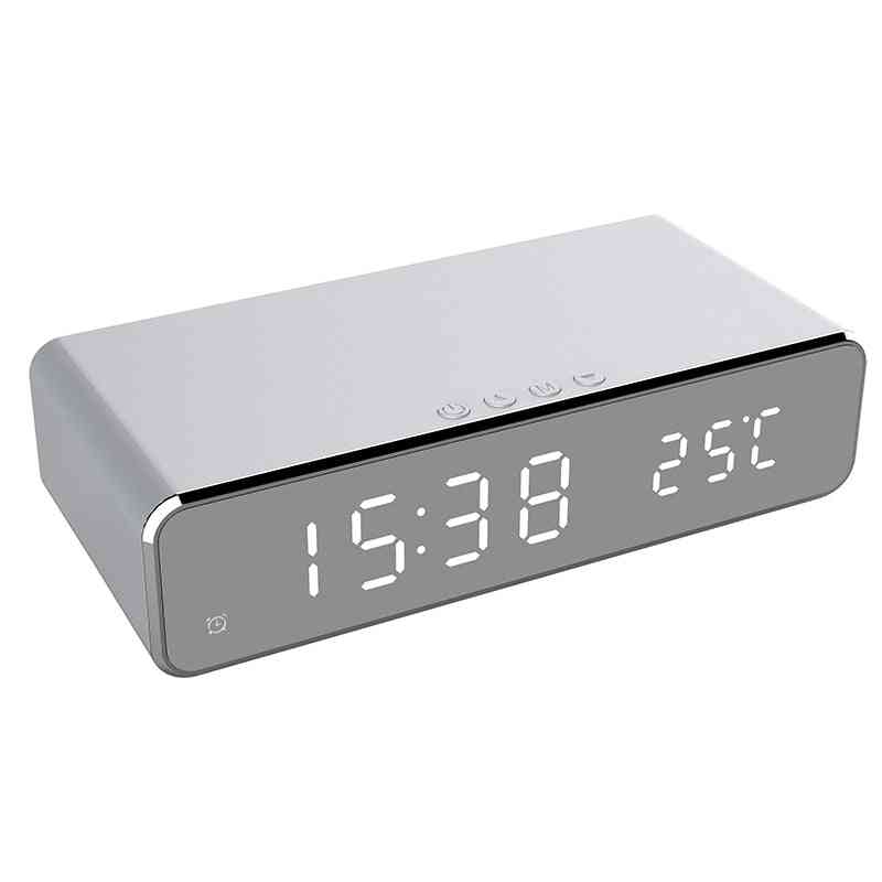 Led Electric Alarm Digital Thermometer Clock