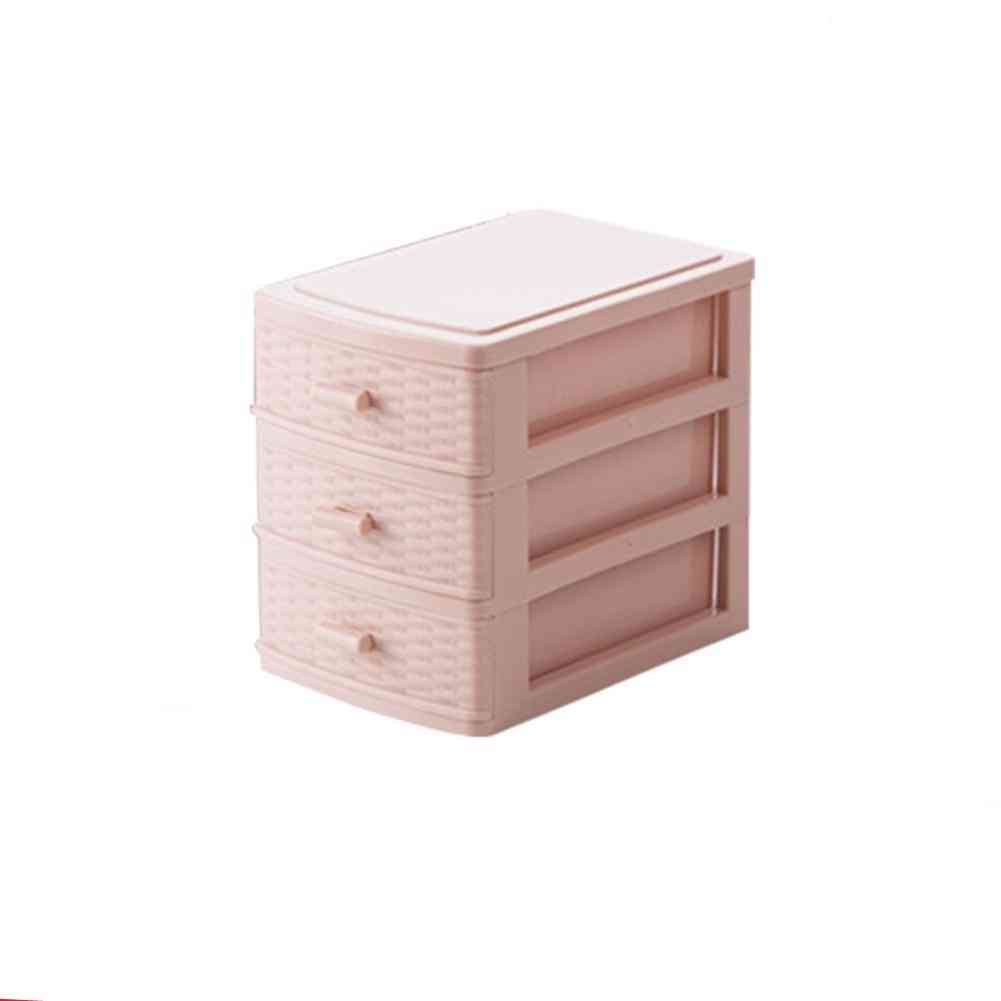 Mini Plastic Cosmetic Makeup Container Organizing Box