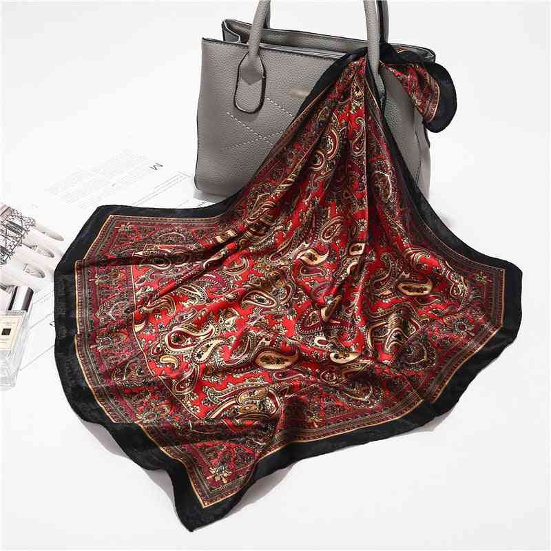 Square Small Bag Wrap Bohemian Retro Paisley Ladies Scarves