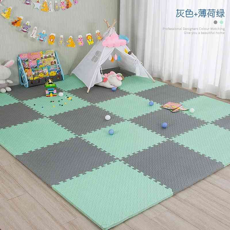 Baby Eva Foam Play Puzzle Mats Interlocking Exercise Tiles Floor Carpet Rug Carpet Climbing Pads