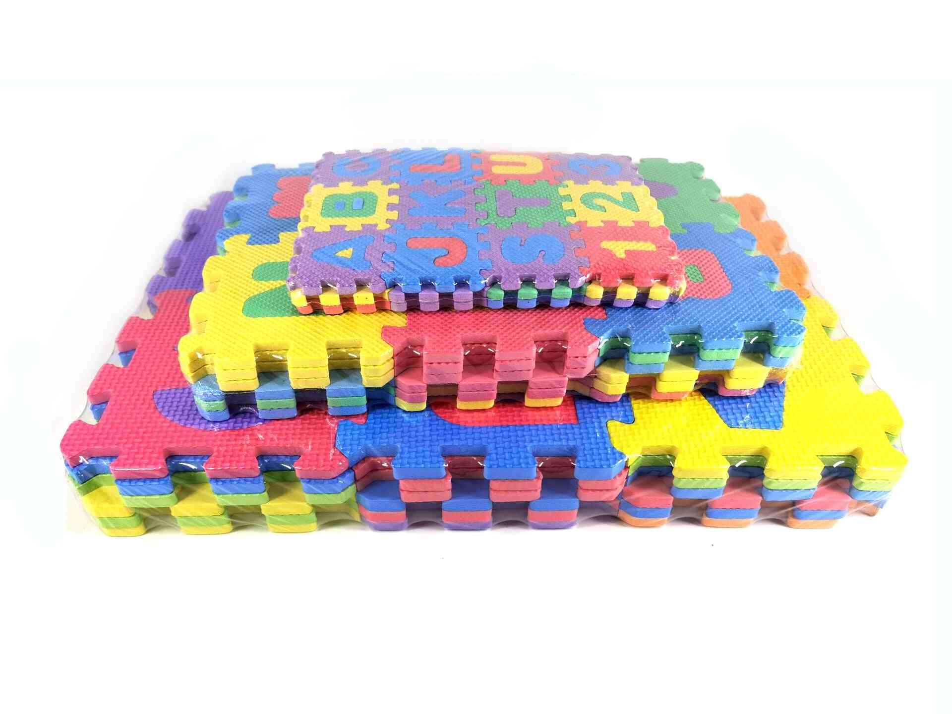 Baby Puzzle Mat Alphabet Play Exercise Tiles Rugs Floor Tiles Carpet Soft Carpet Climbing Pad Eva Foam Gyh