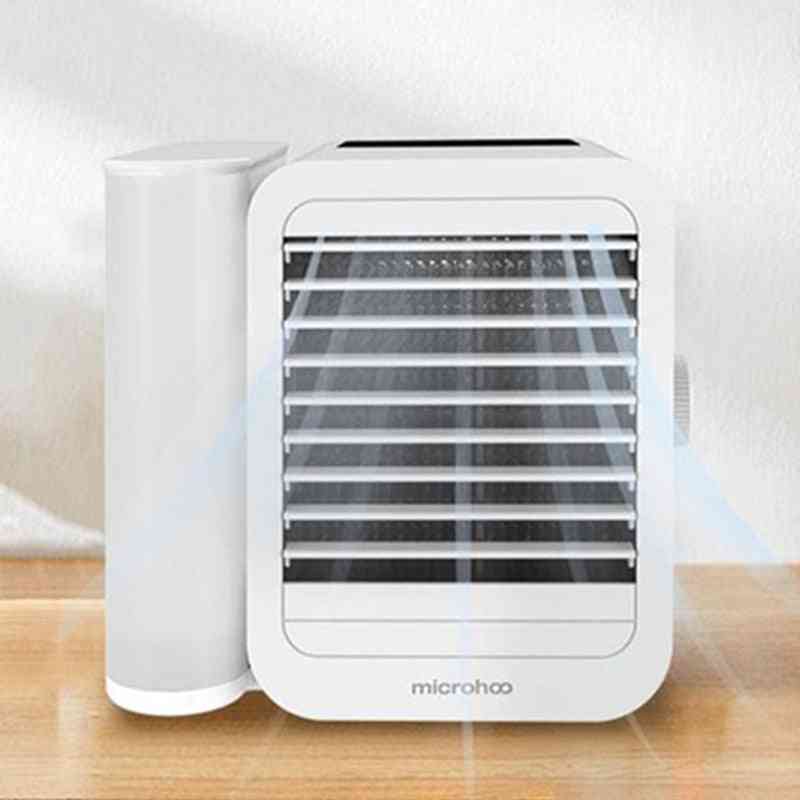 Adjustment Portable- 99-speed Air Conditioner, Touch-screen Cooling Fan