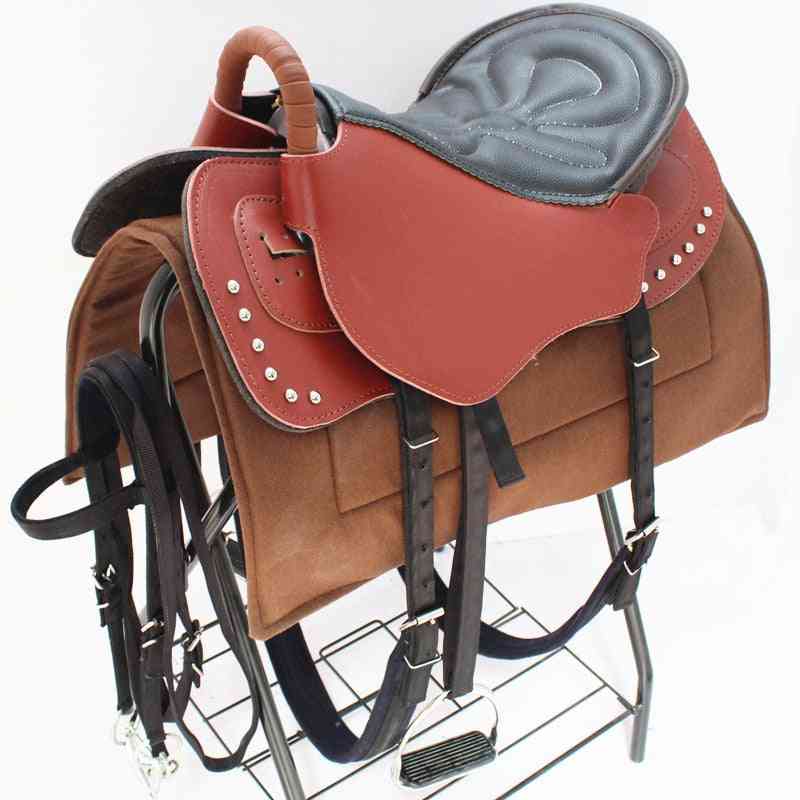 Horse Saddle Seat Blanket Pad Full Set