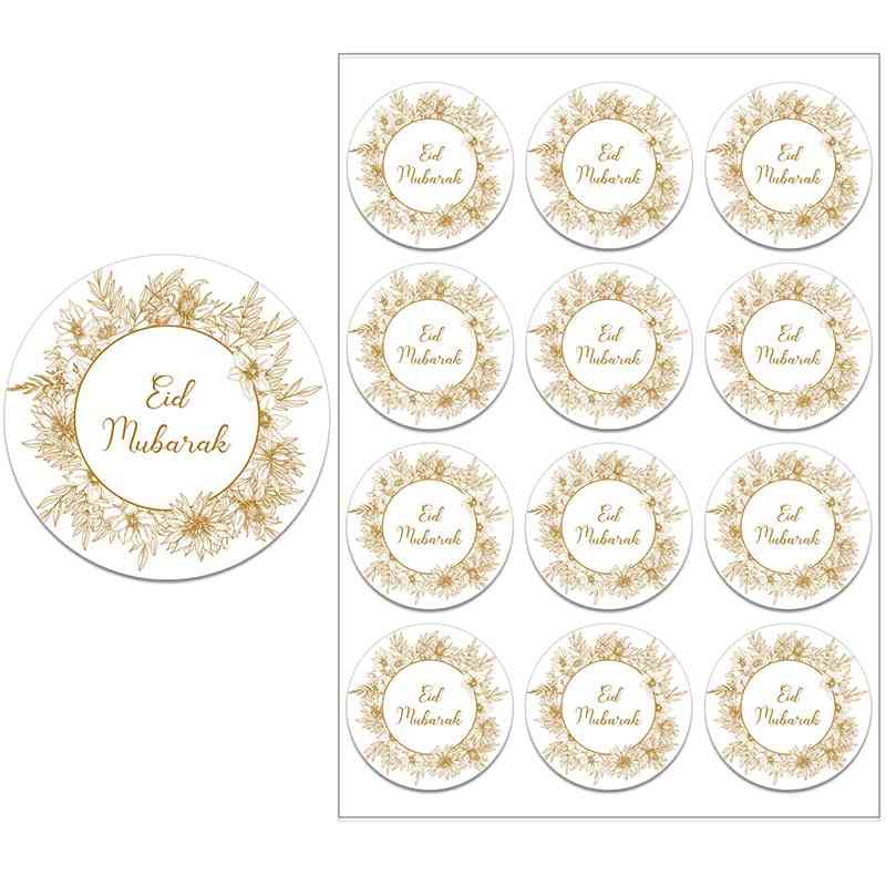 Eid Mubarak- Labels Decor Stickers