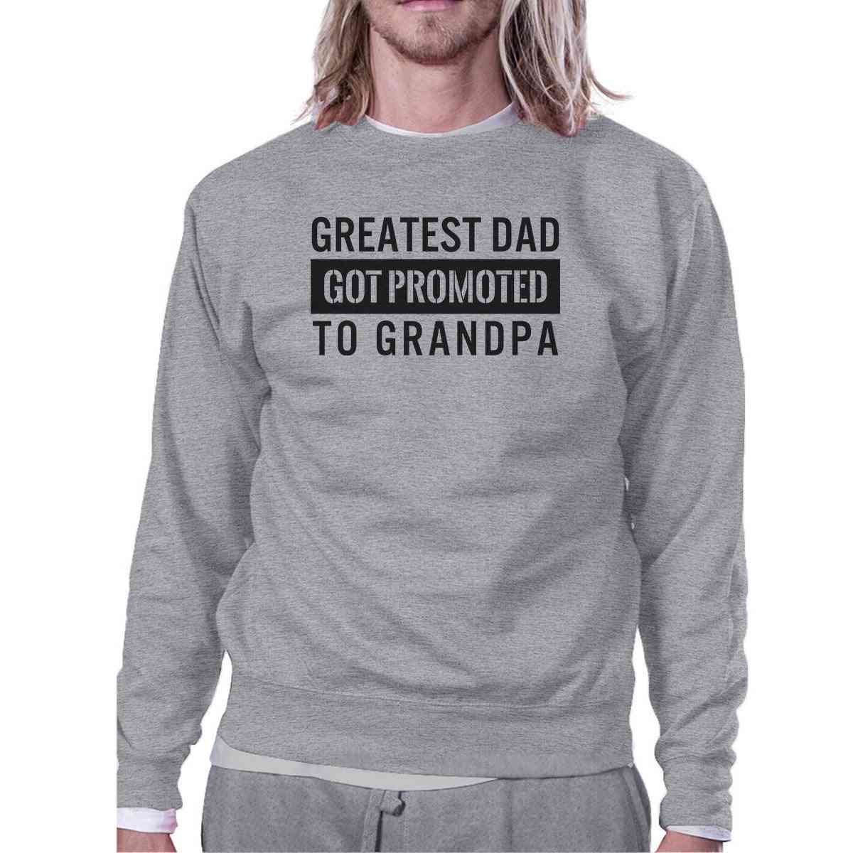 Promoted To Grandpa Sweatshirt