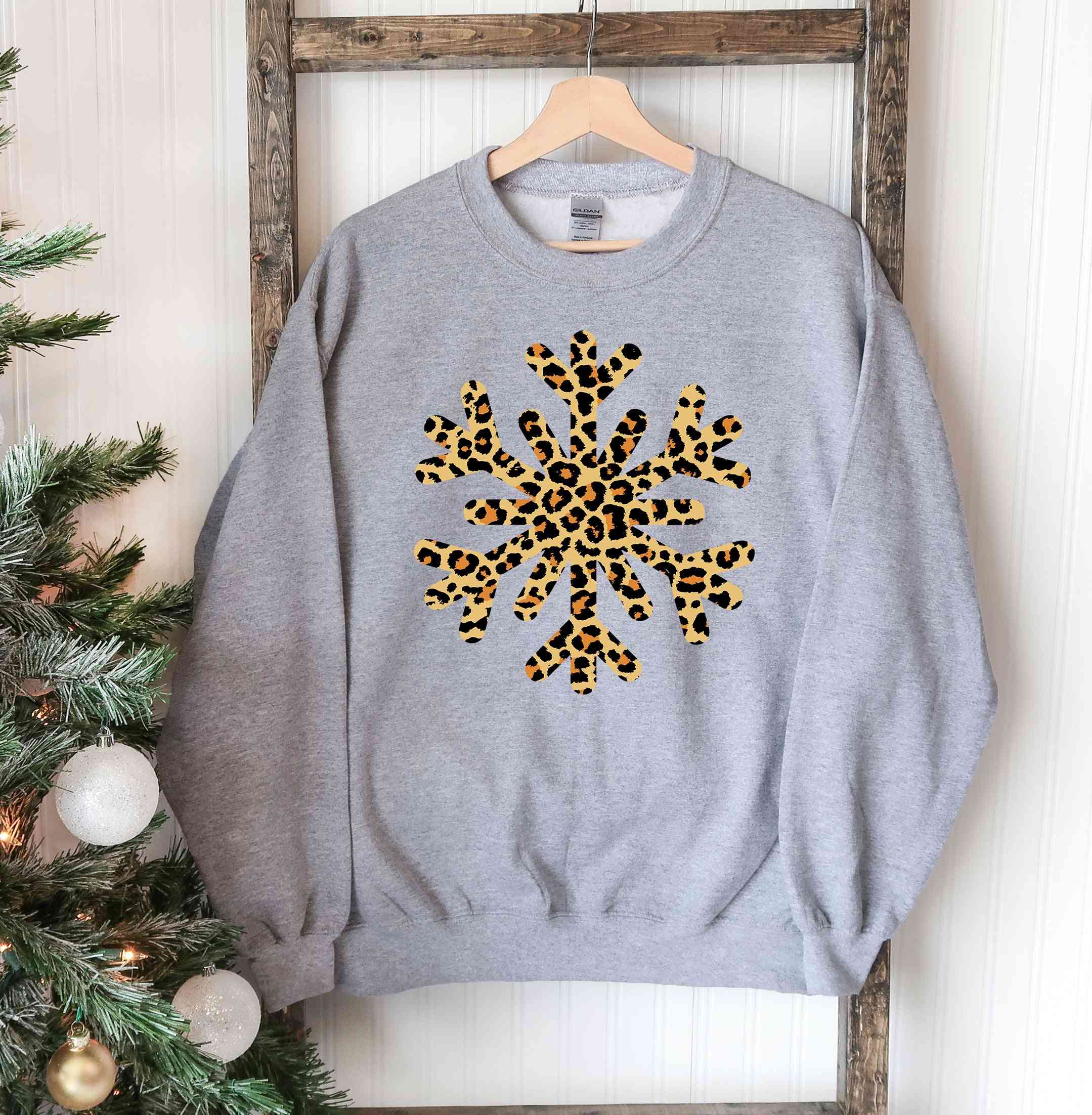 Snowflake Christmas Sweatshirt