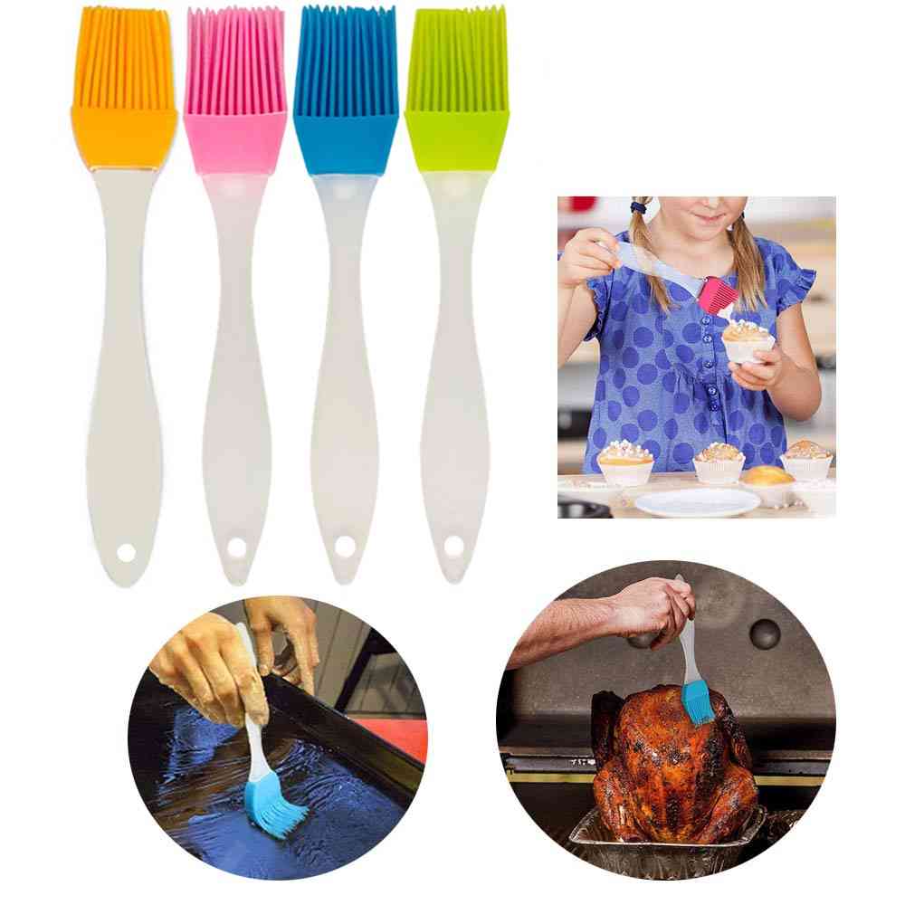 Pastry Basting Brushes Set Silicone Heat Resistant