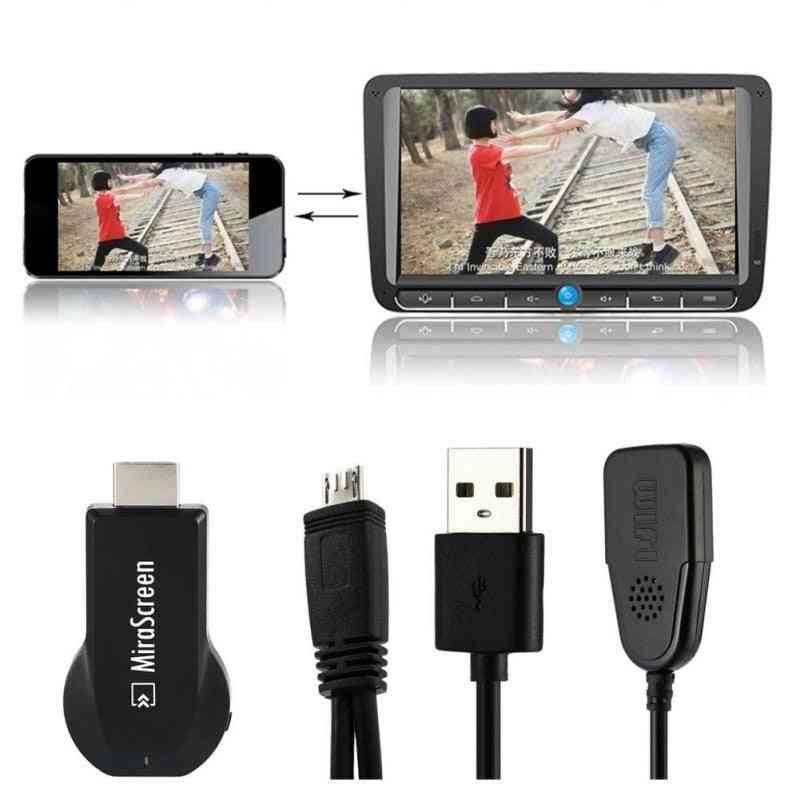 Tv Stick, Hdmi-compatible Hd Dongle, Wireless Wifi Receiver, Dlna, Airplay Miracast For Android