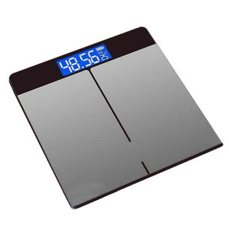 Tempered Glass Digital Body Weight Scale Usb Charging