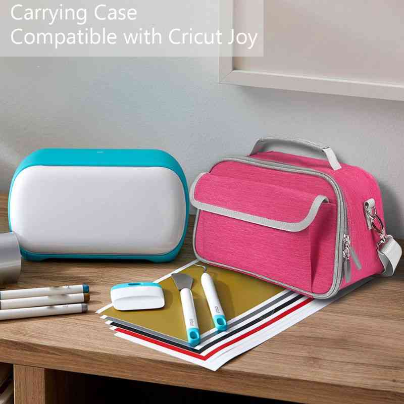 Portable Handbags Carry Case, Box Storage Shoulder Bag With Pocket