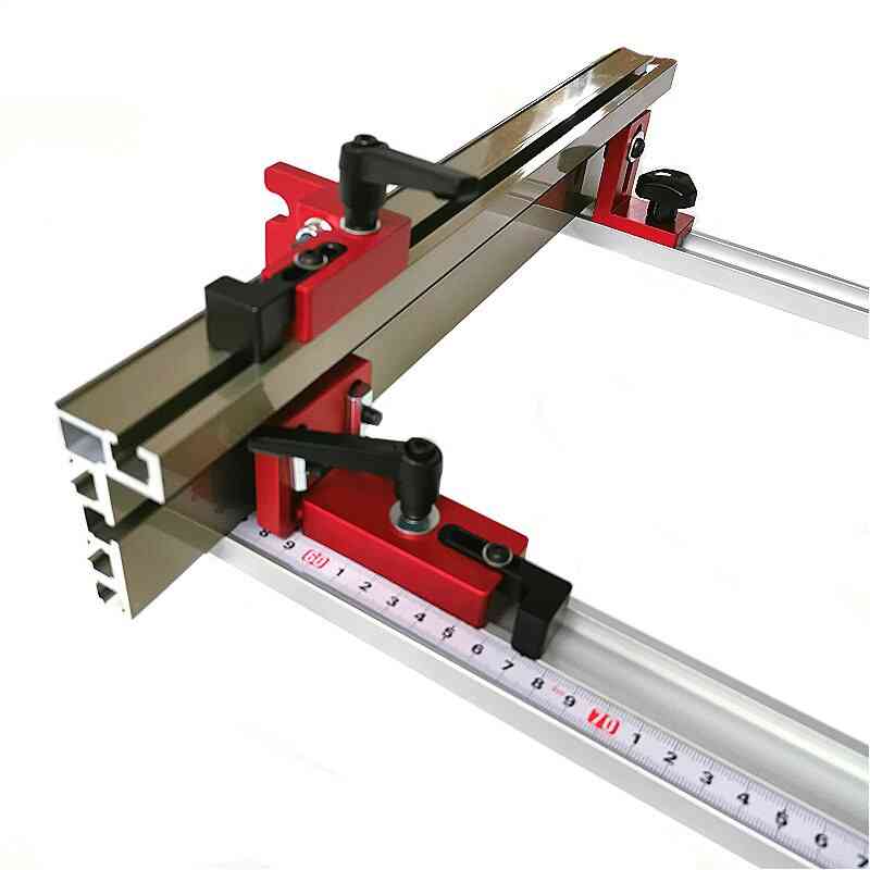 Fence Connector Alloy Miter Track Stop Block Saw Table