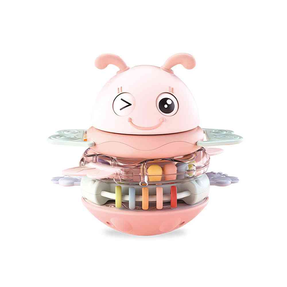 Cute Bee Shape Baby Tumbler Toy