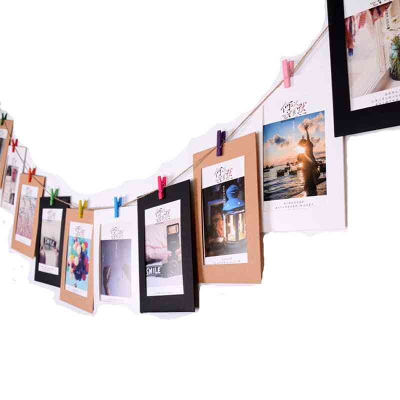 Paper Frame With Clips